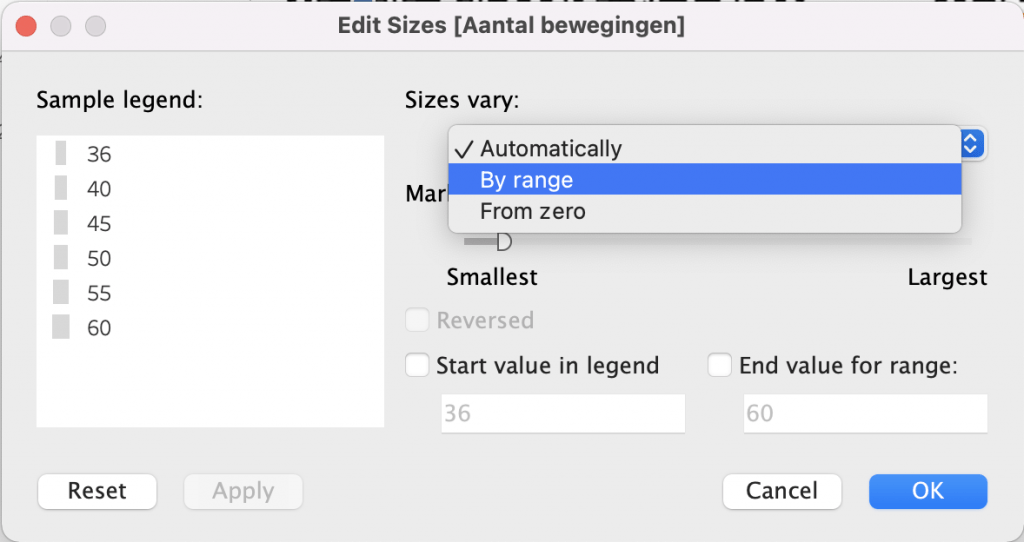 Hoe maak je het bewegend en met tijd?