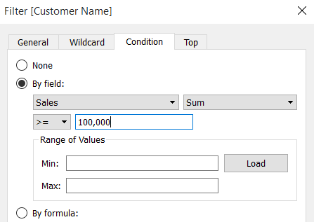 Conditional Filter Image